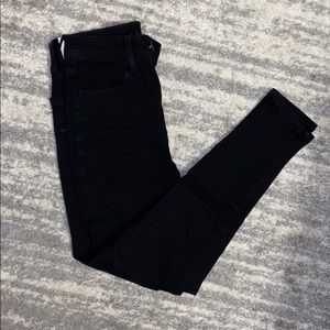 american eagle black jegging